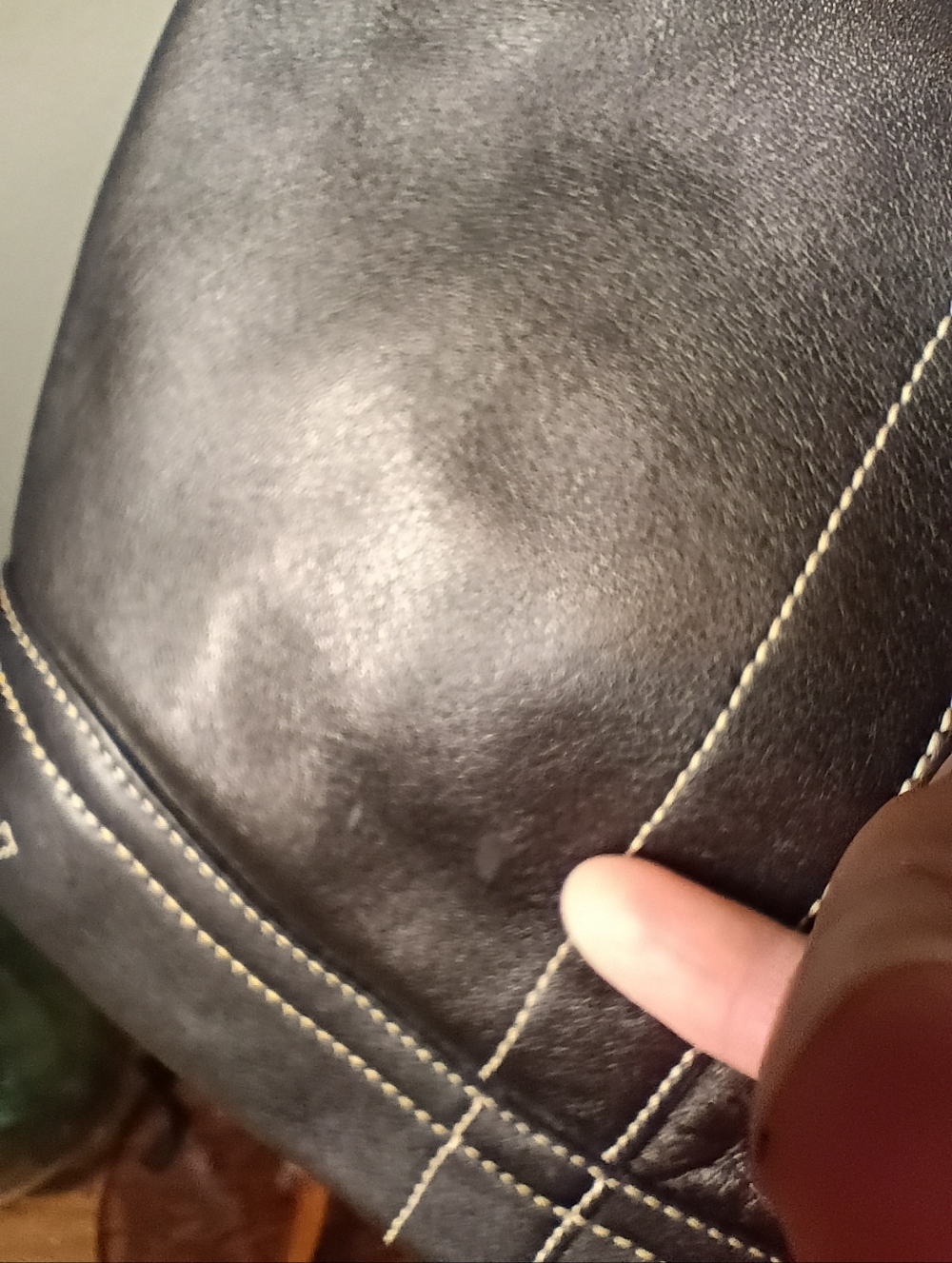 Coach Black Leather SOHO Shoulder Bag - Sleek Purse- Never Used - Picture 9 of 11